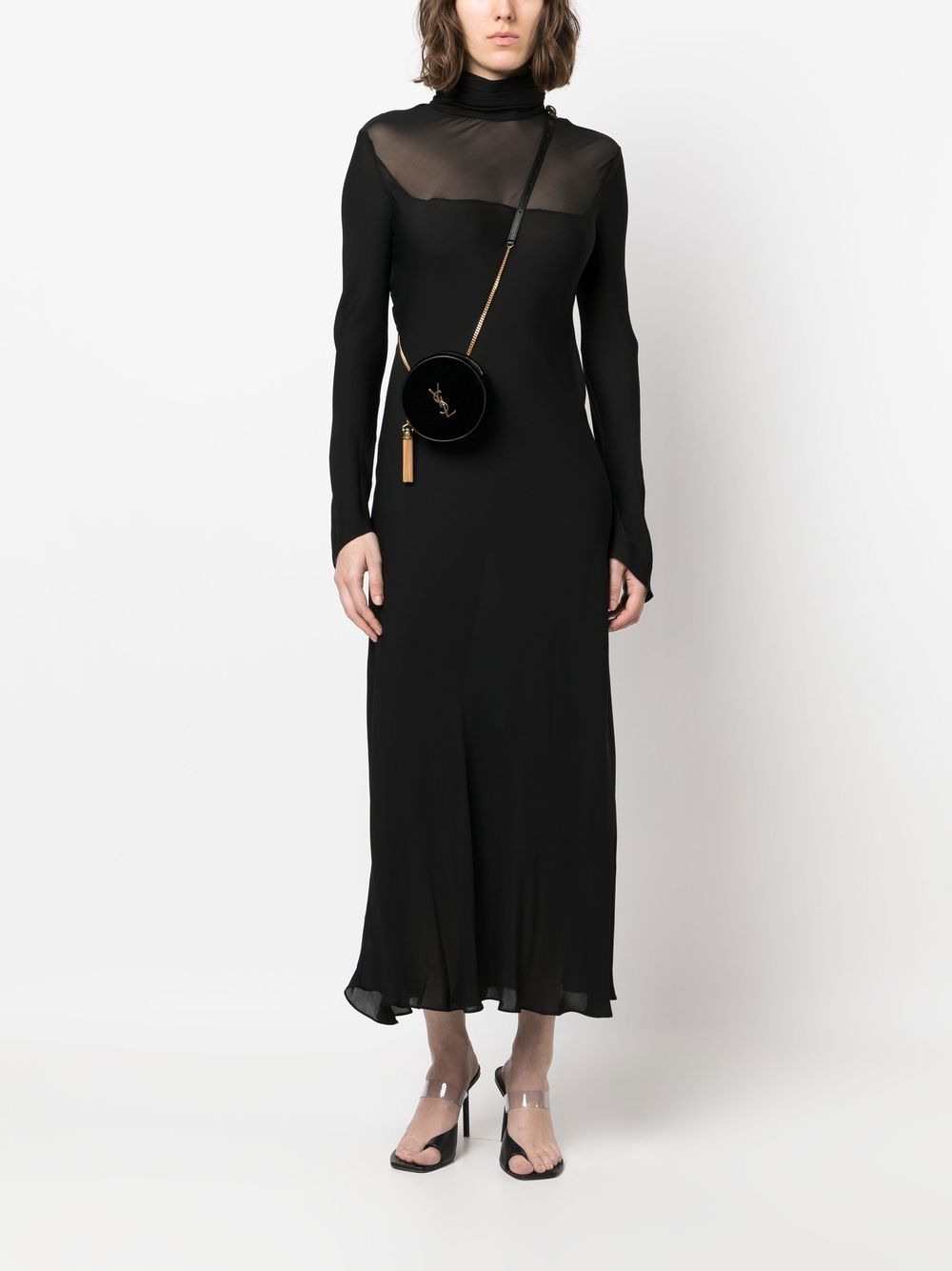 saint laurent marS*pio velvet pouch