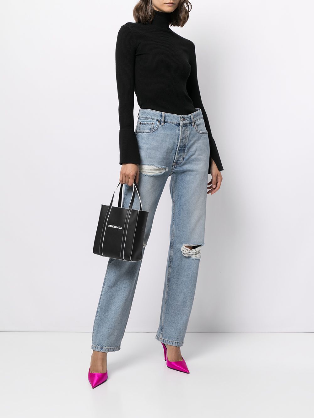 Ba*len*cia*ga everyday xxs tote bag