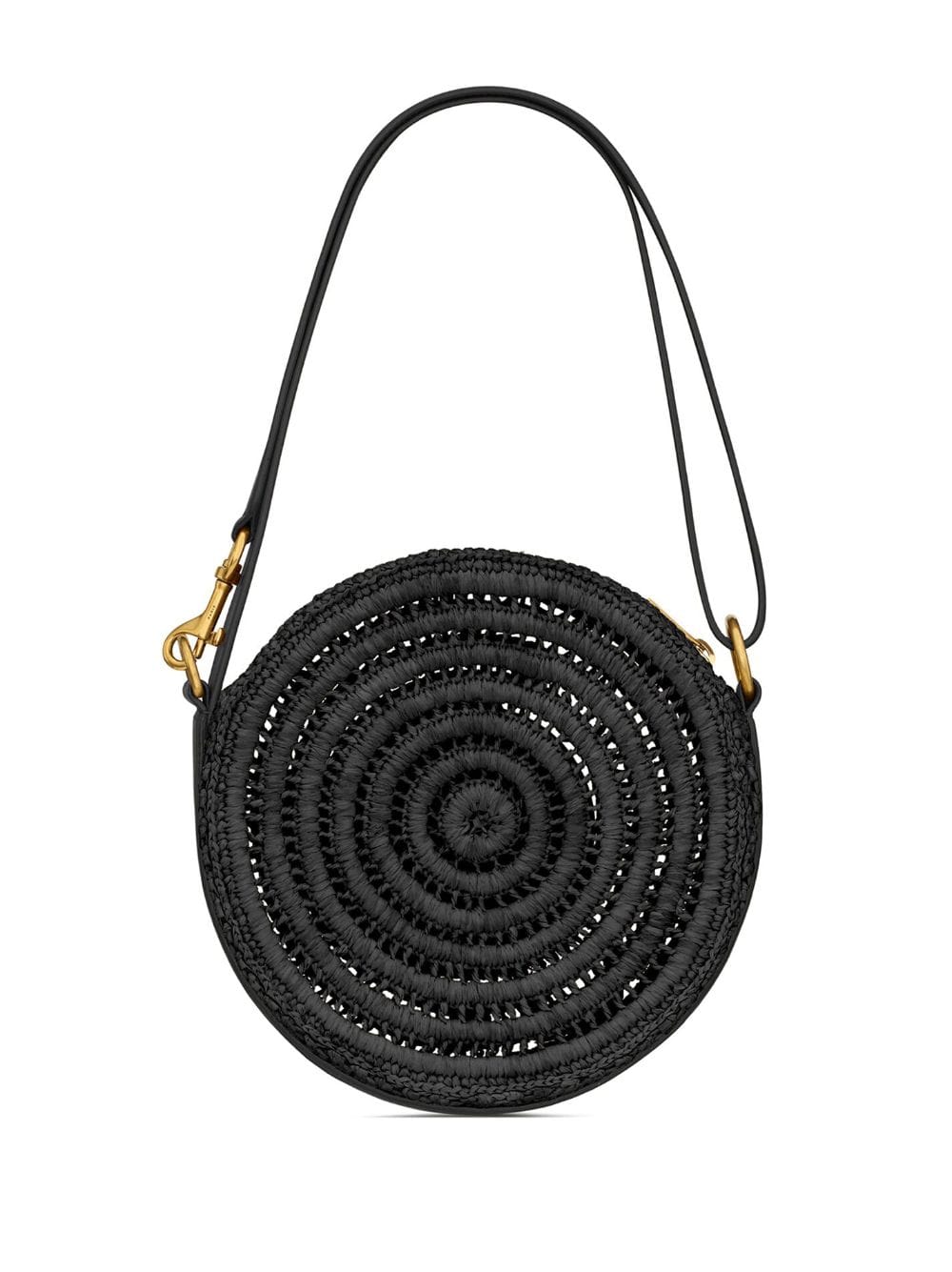 Saint Laurent Sac Rond logo-plaque bag