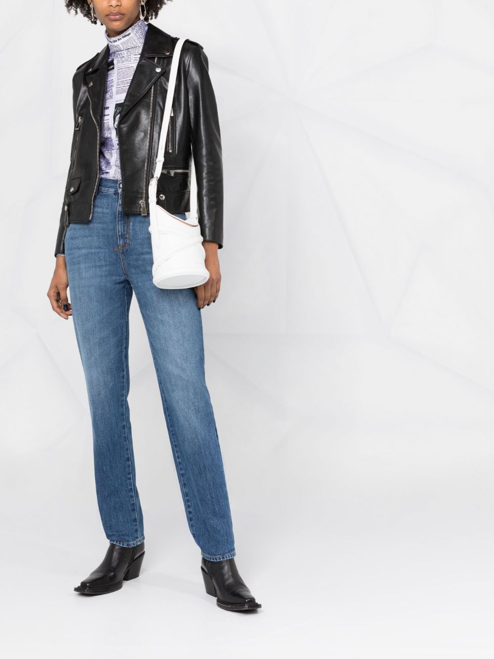 Alexander McQueen The Curve mini bucket bag