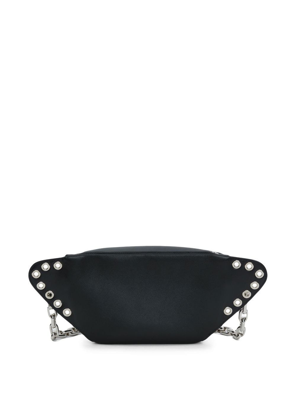 Alexander McQueen Biker punch-holes belt bag