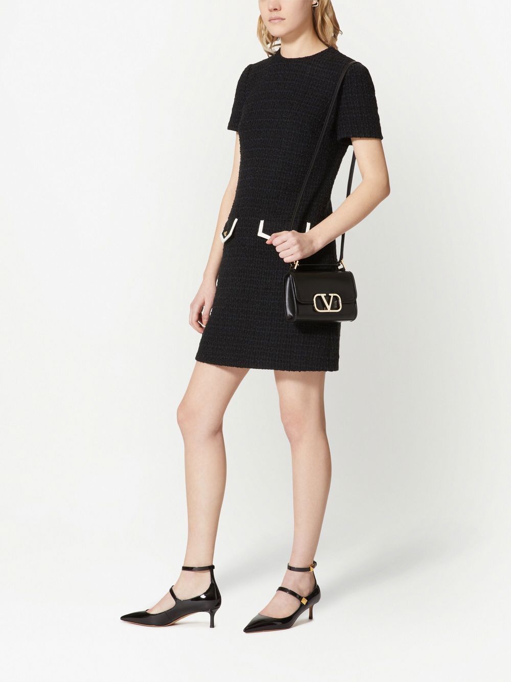 Valentino Garavani small VLogo Type shoulder bag