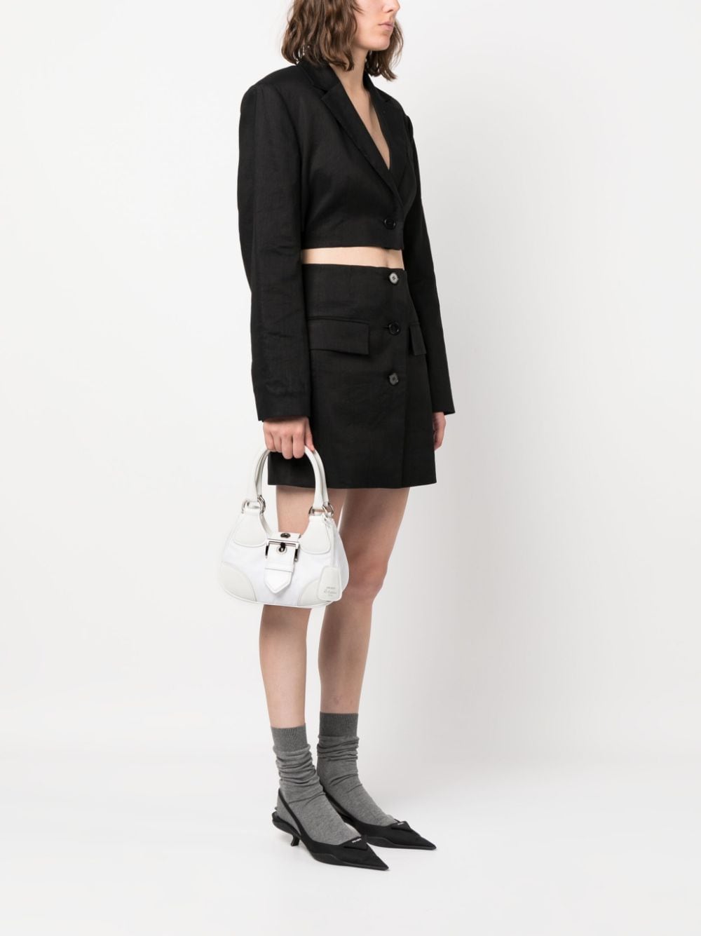 Pra*a moon re-nylon mini bag