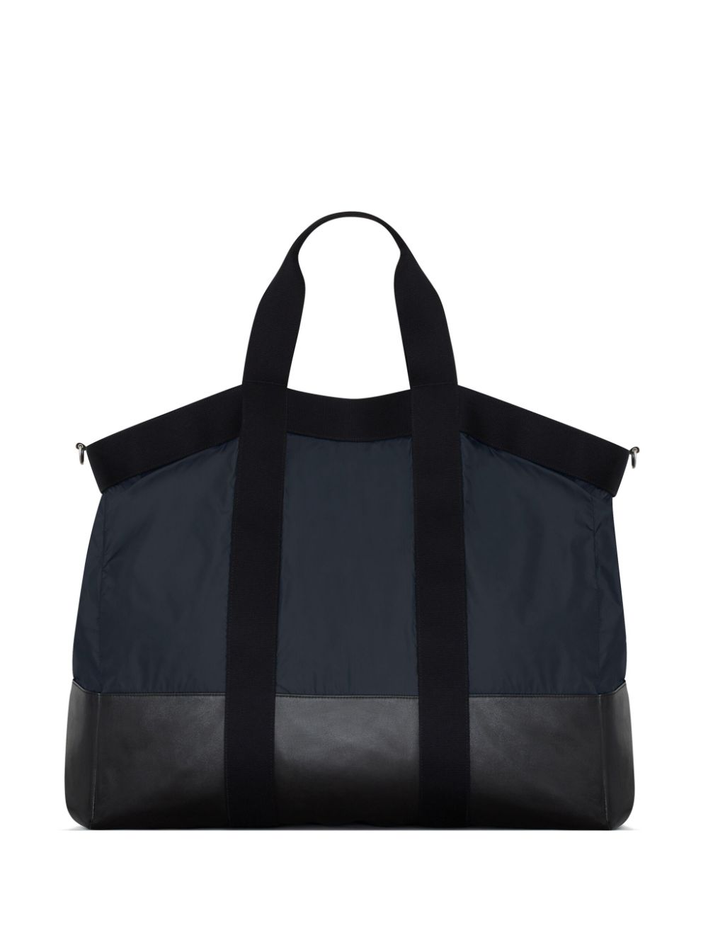 Saint Laurent City logo-patch tote bag