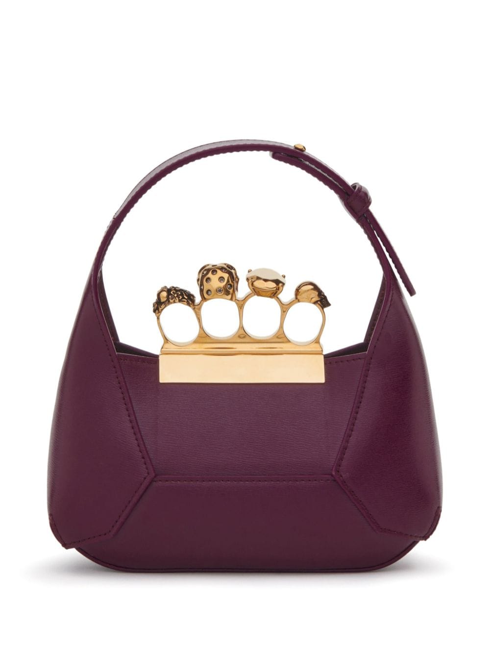 Alexander McQueen The Jewelled leather mini bag