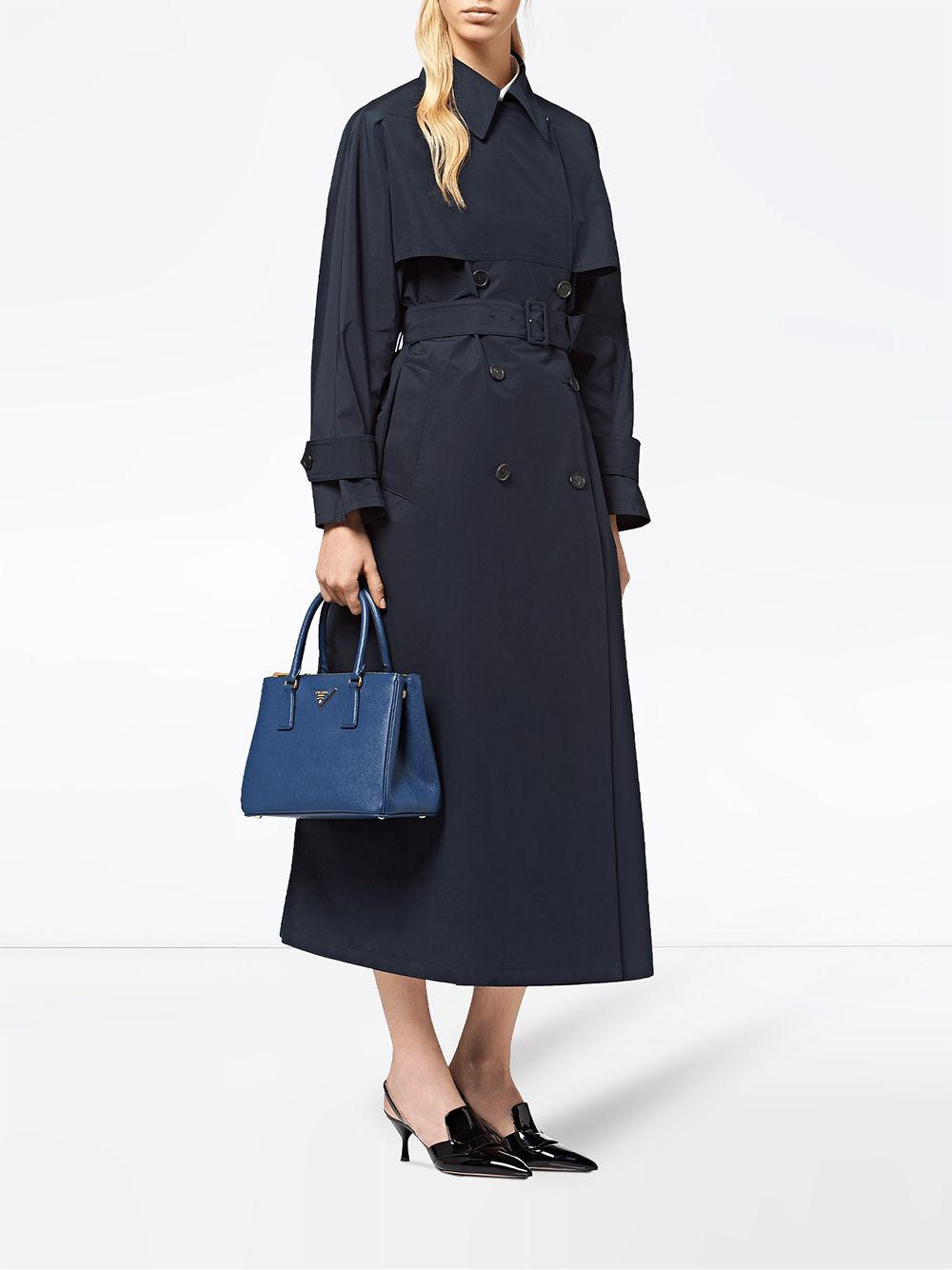 Pra*a medium galleria leather tote bag