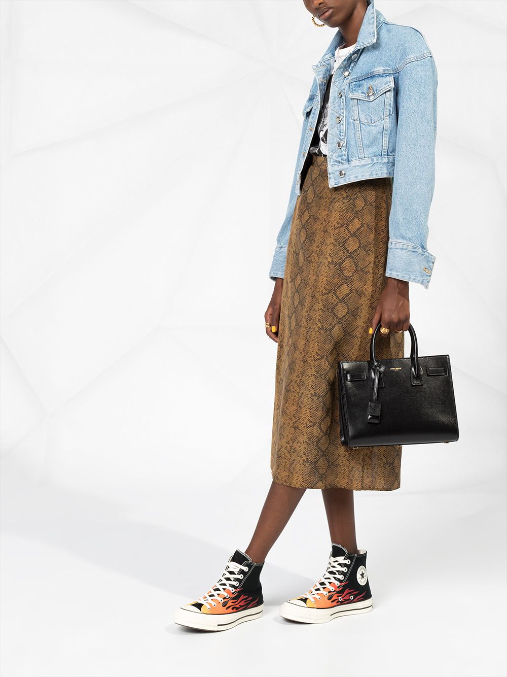 Saint Laurent small Sac de Jour tote