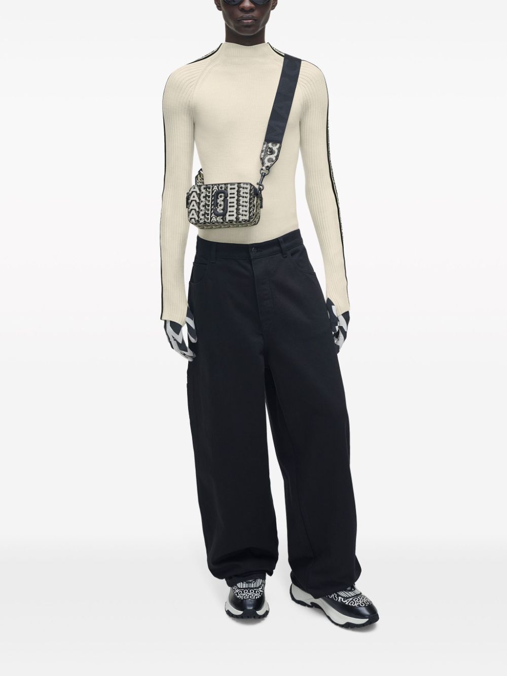 Marc Jacobs The Snapshot monogram-lenticular camera bag