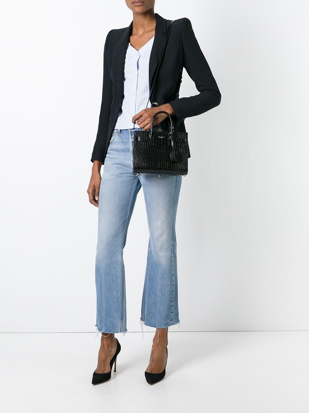 Saint Laurent nano Sac de Jour tote bag