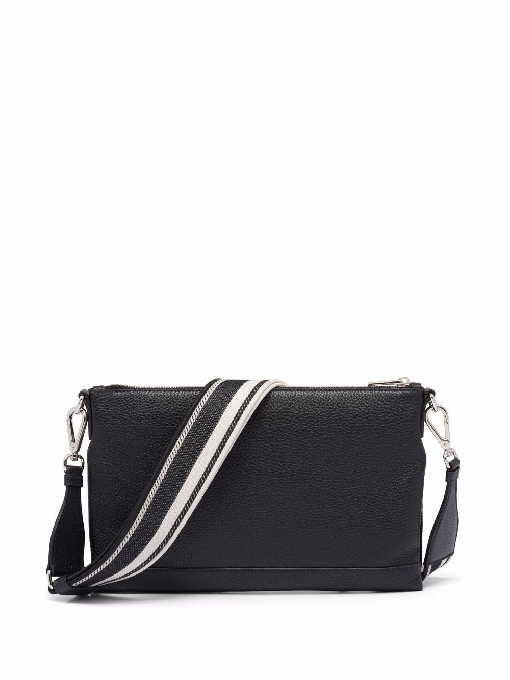 Pra*a flou logo-plaque shoulder bag