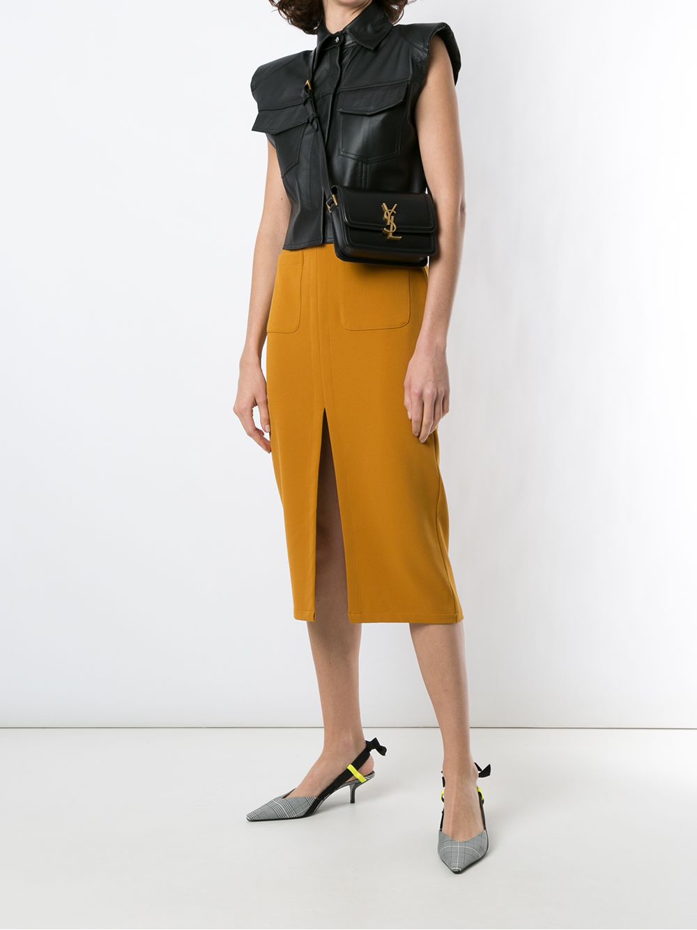 Saint Laurent small Solferino satchel crossbody bag