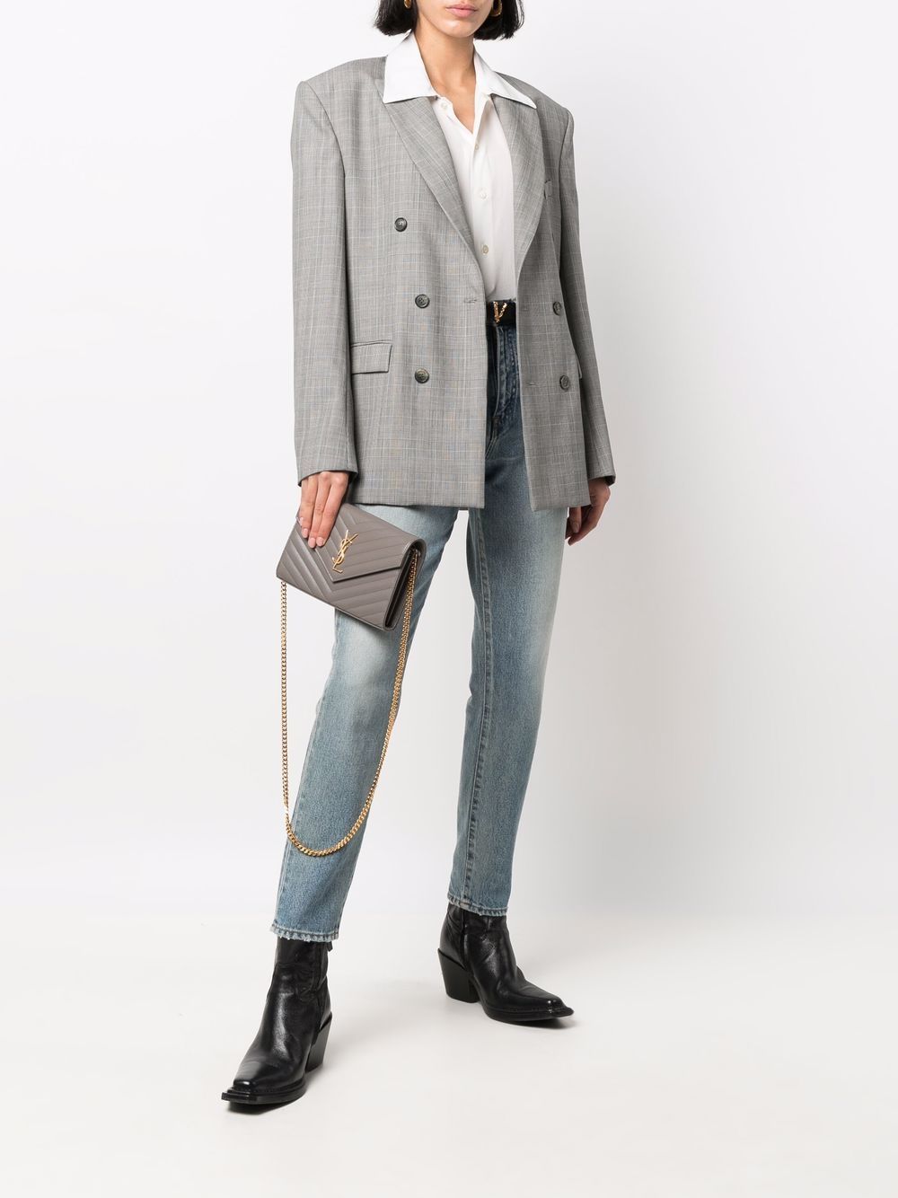 Saint Laurent Monogram quilted crossbody bag