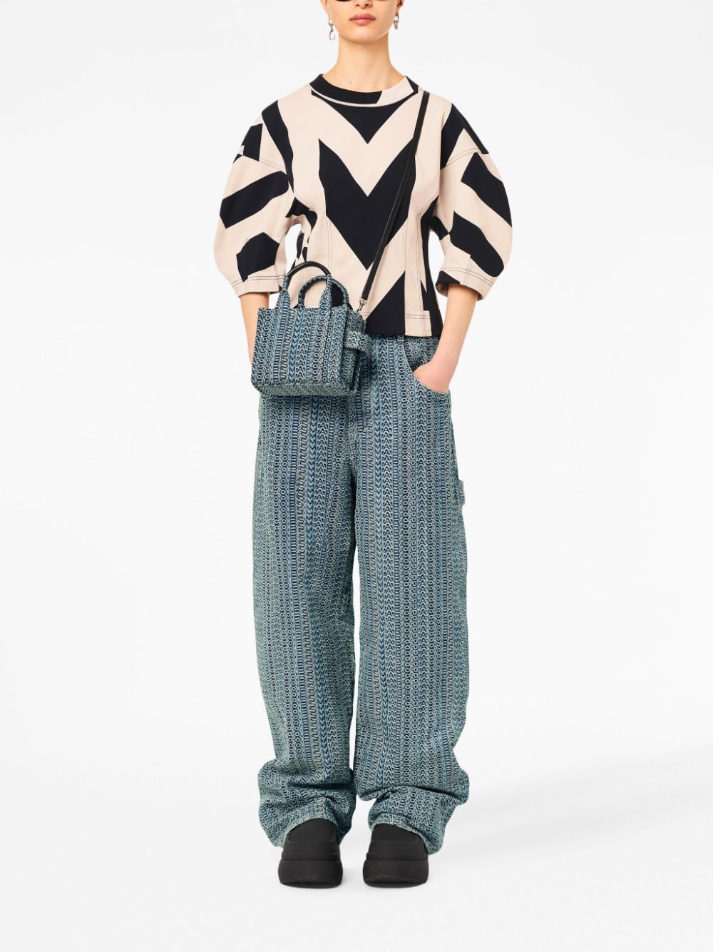 Marc Jacobs The Monogram Jacquard Mini Tote bag