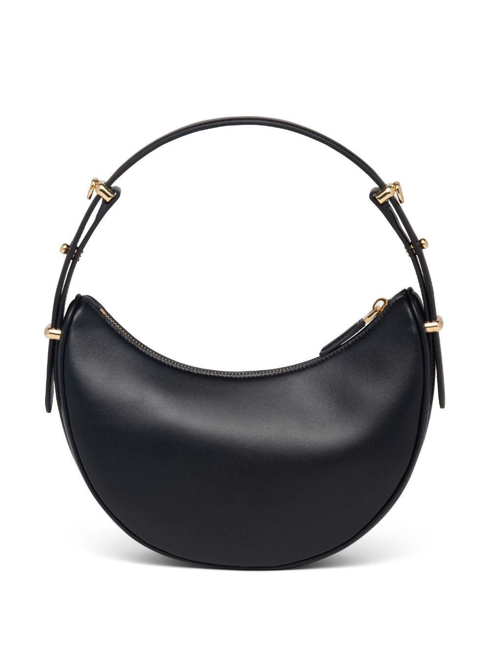 Pra*a arqué leather shoulder bag