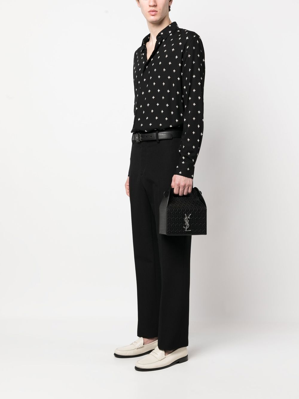 Saint Laurent Take-Away leather tote bag