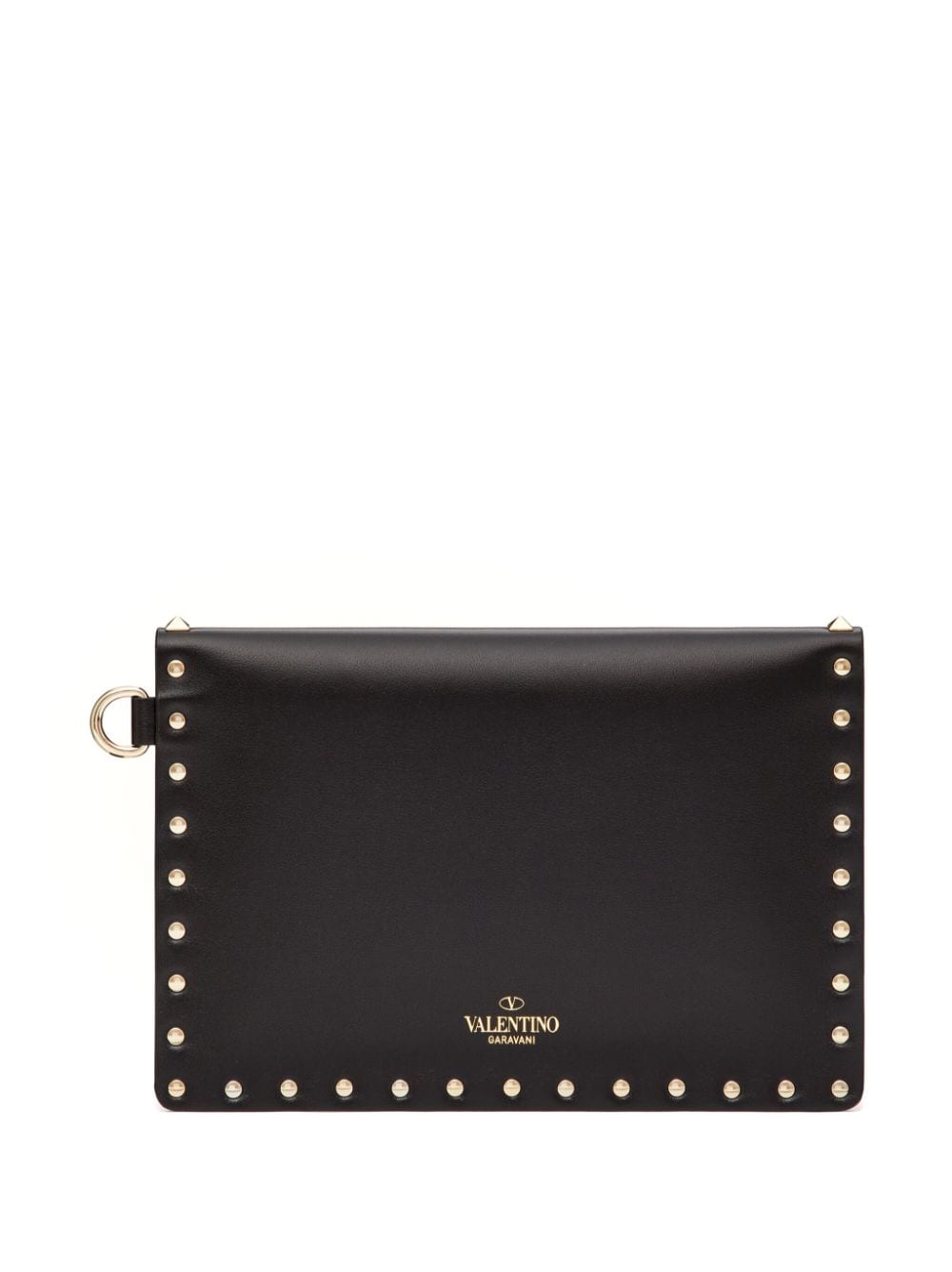 Valentino Garavani Rockstud leather clutch bag