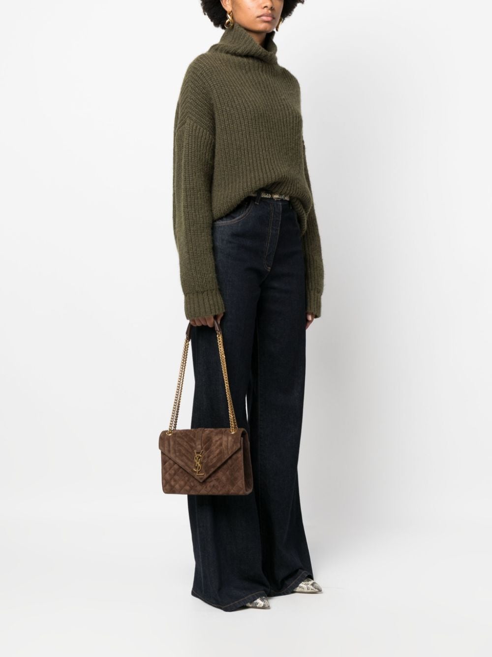 Saint Laurent medium Cassandra quilted shoulder bag