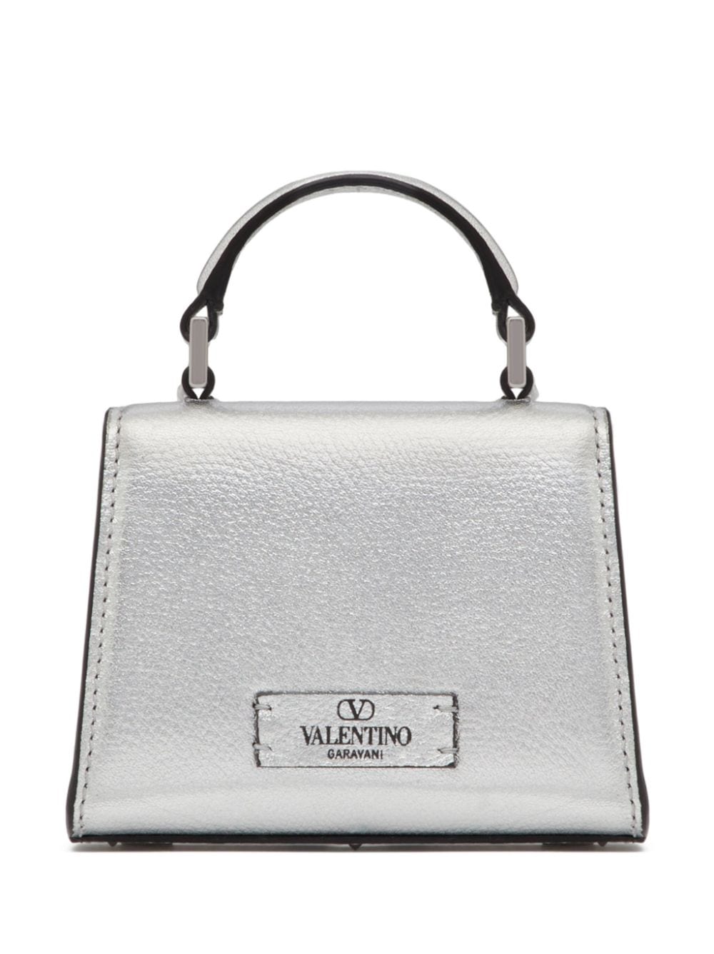 Valentino Garavani micro VSling metallic handbag