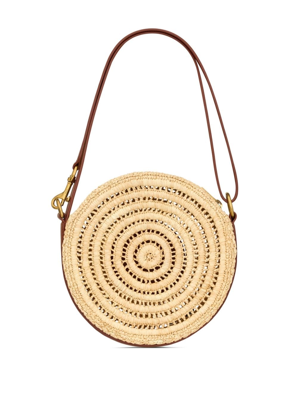 Saint Laurent Borsa a spalla con placca logo