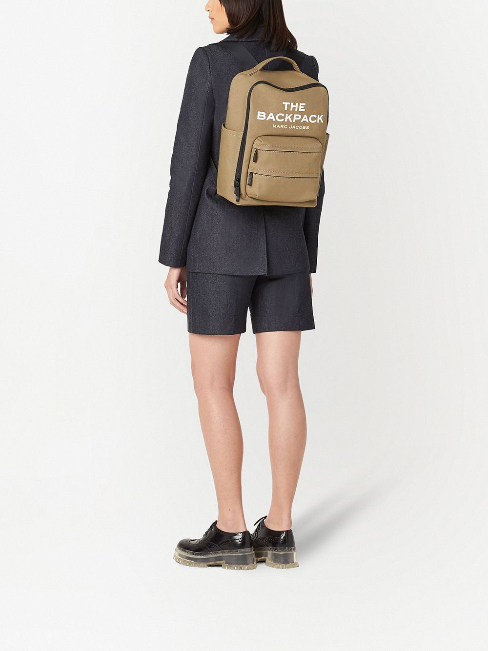 Marc Jacobs The Backpack’ logo-print backpack