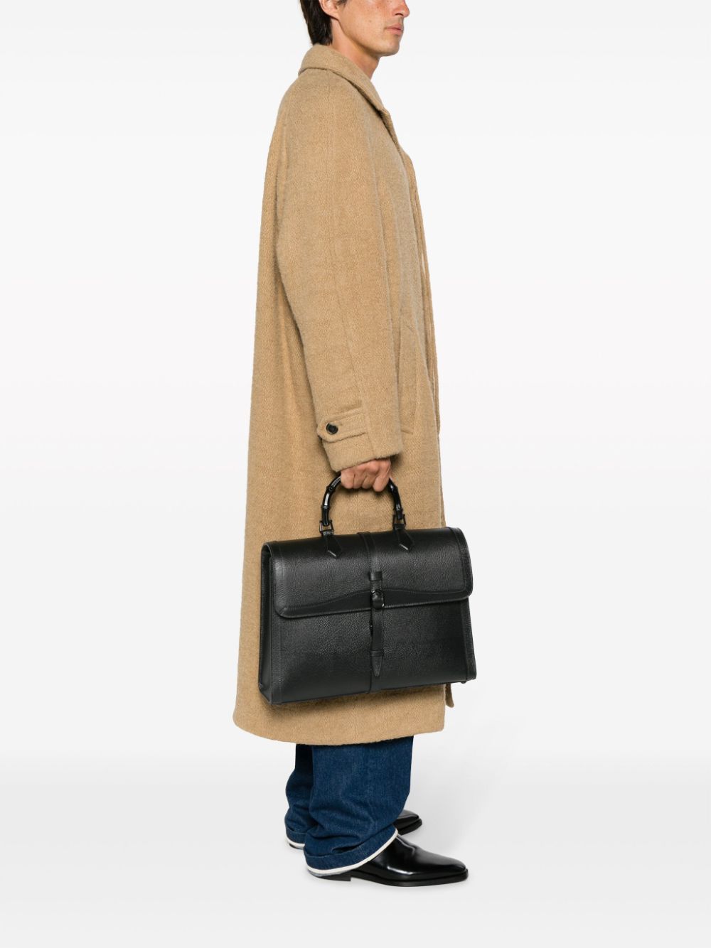 G*u*i diana leather briefcase