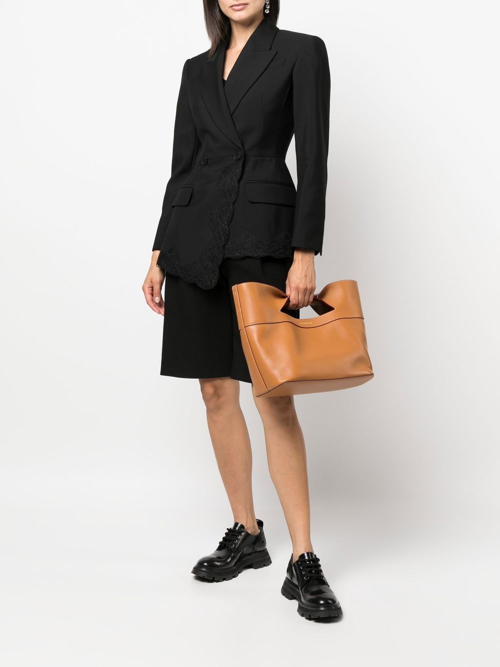 Alexander McQueen logo-print tote bag