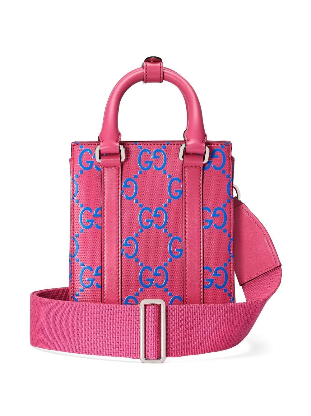 G*u*i gg logo-embossed mini tote bag