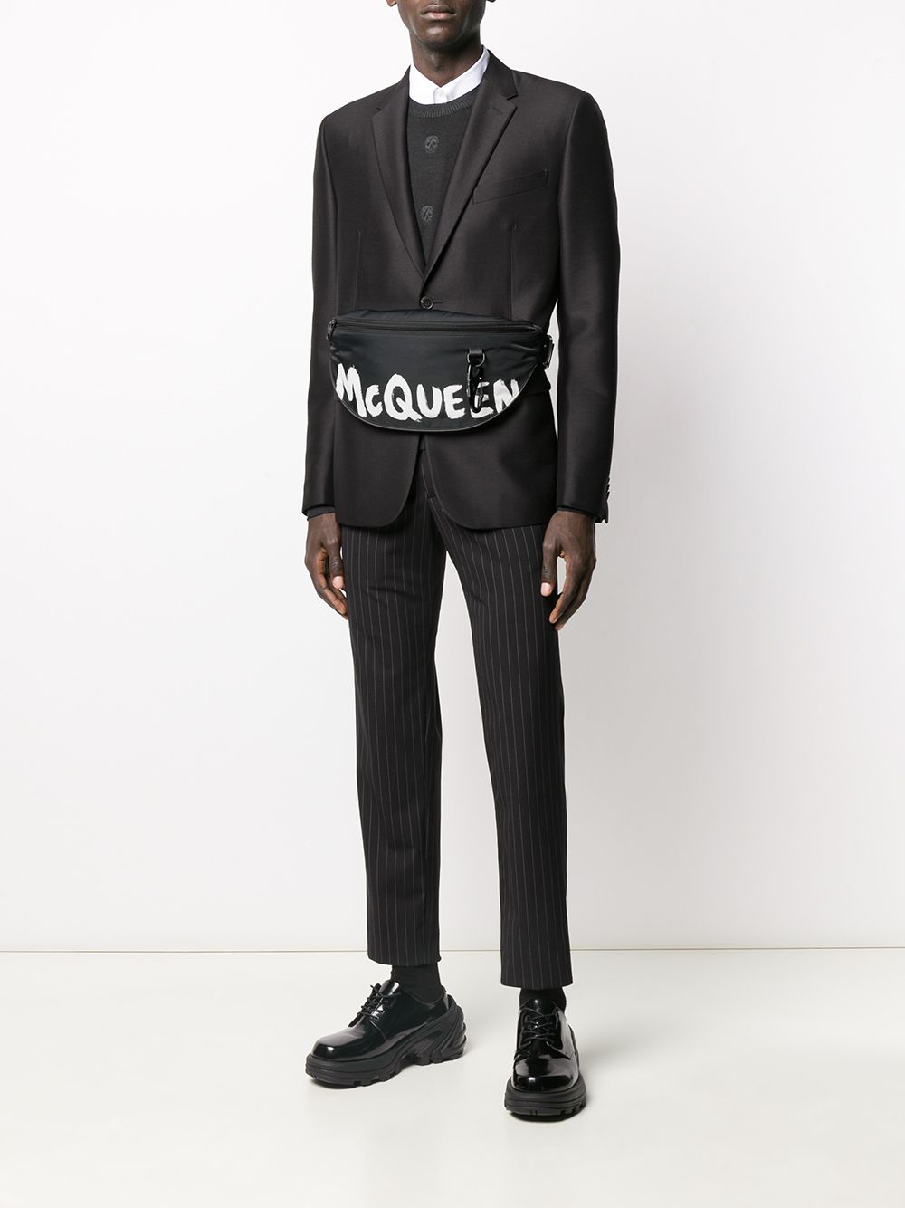 Alexander McQueen Oversized Harness belt bag