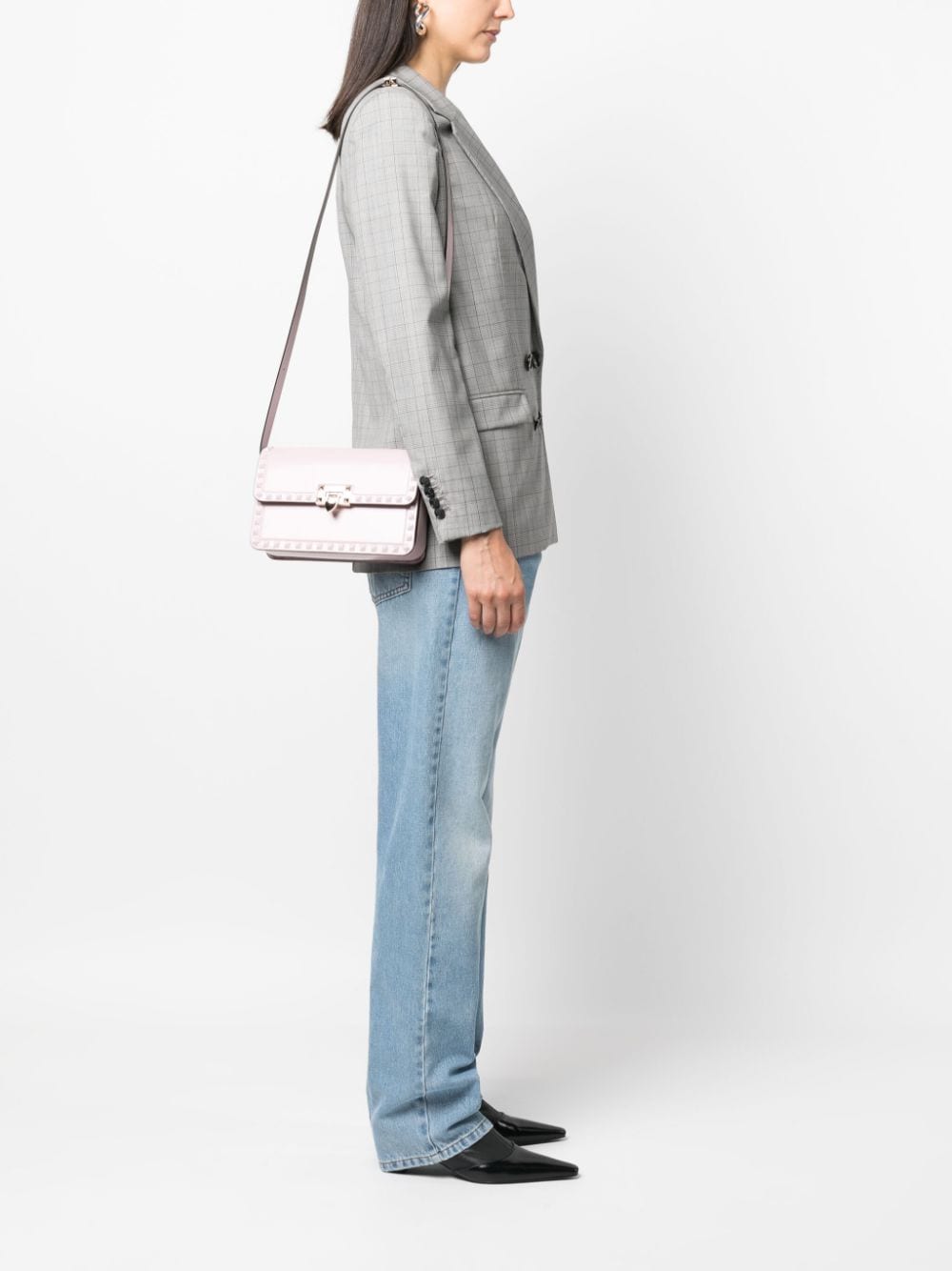 Valentino Garavani Rockstud23 leather shoulder bag