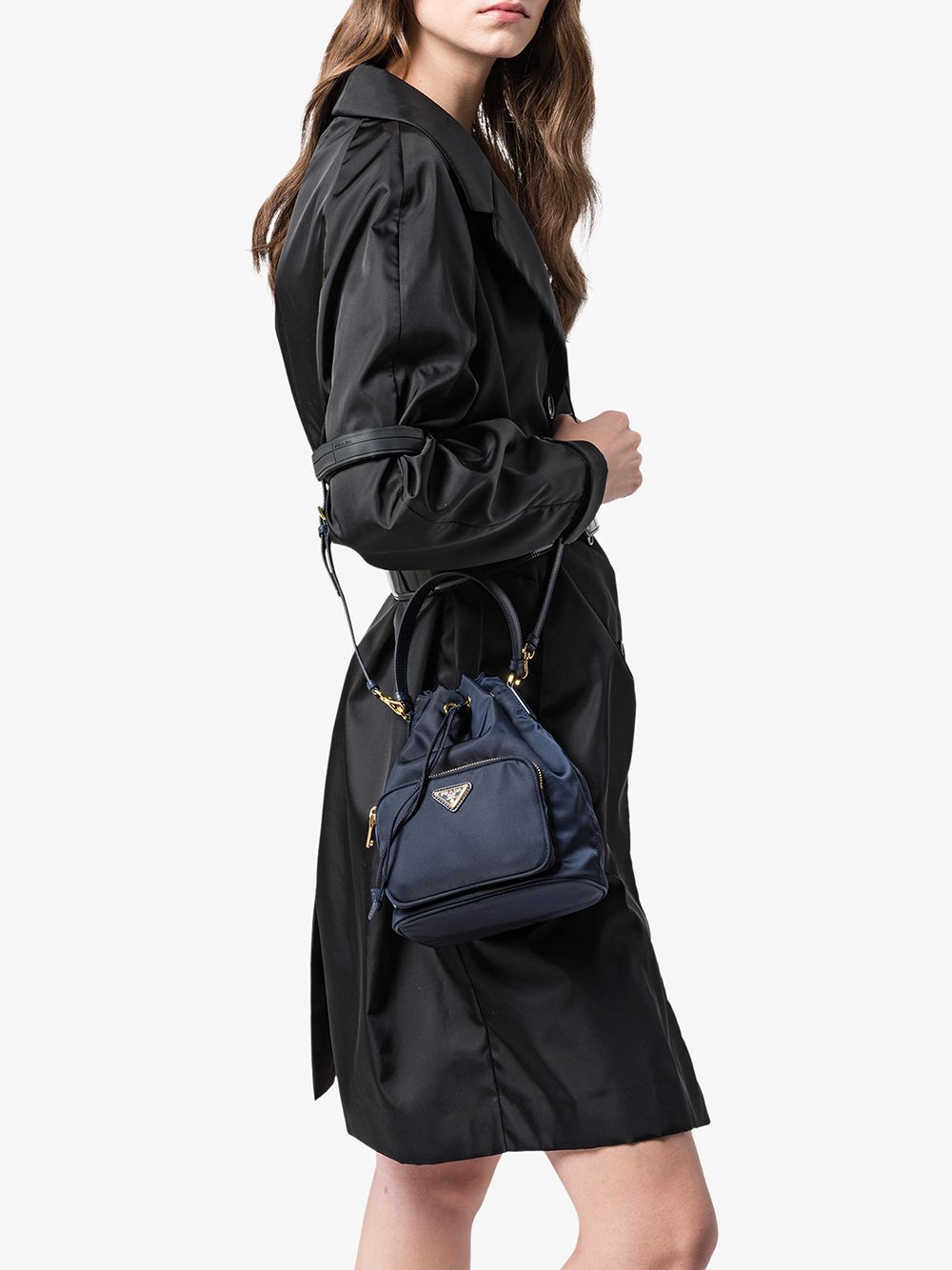 Pra*a fabric shoulder bag