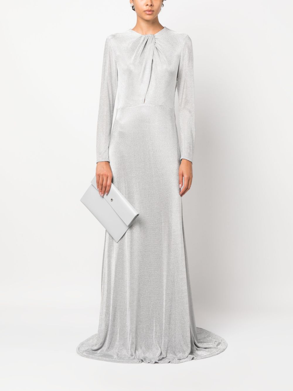 Alexander McQueen skull-embellished clutch bag