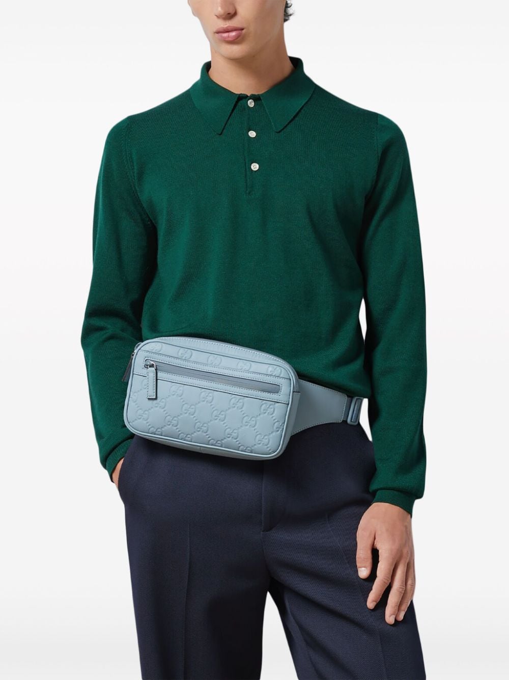 G*u*i gg cotton belt bag