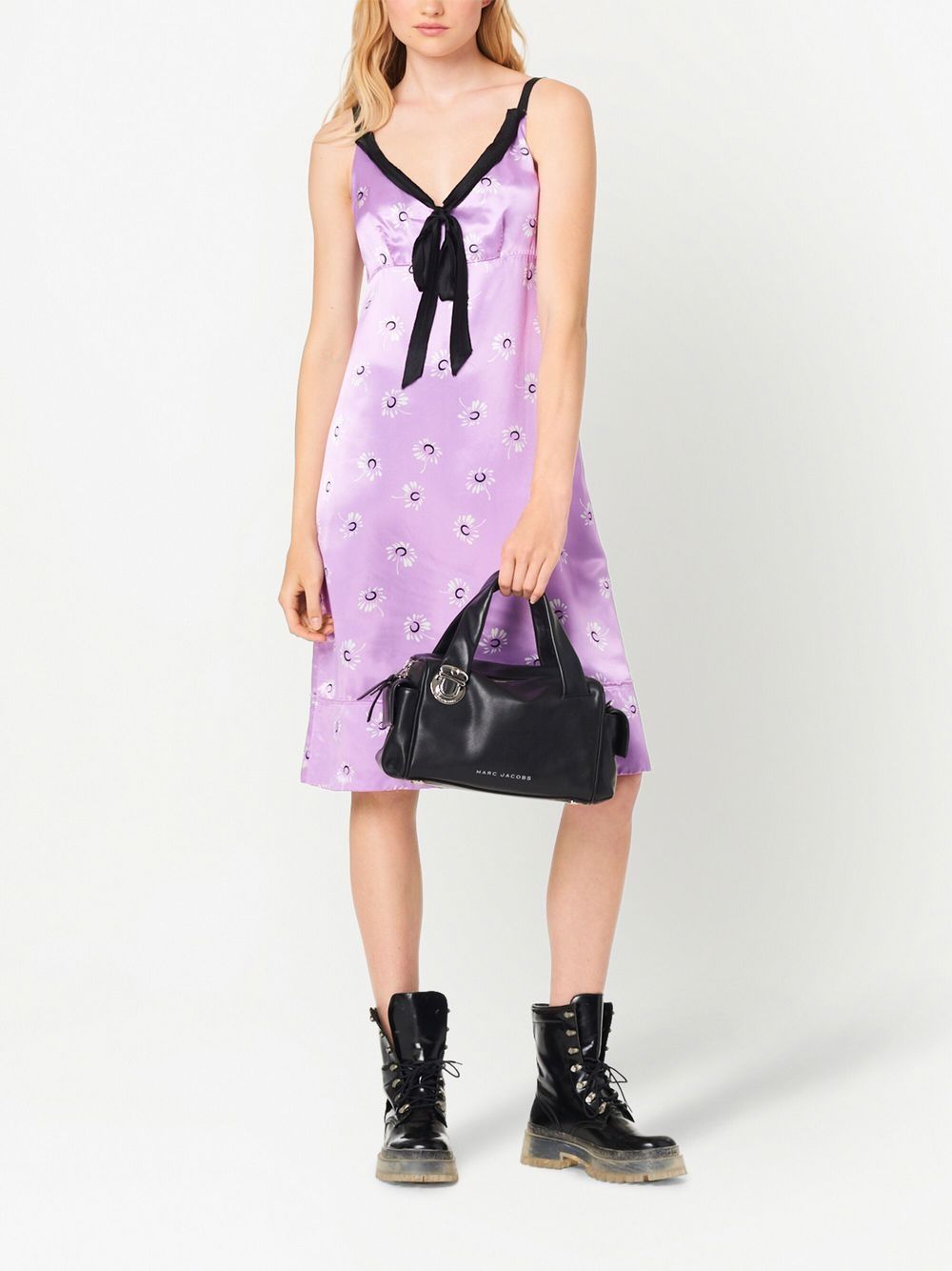 Marc Jacobs The Satchel logo-plaque tote bag