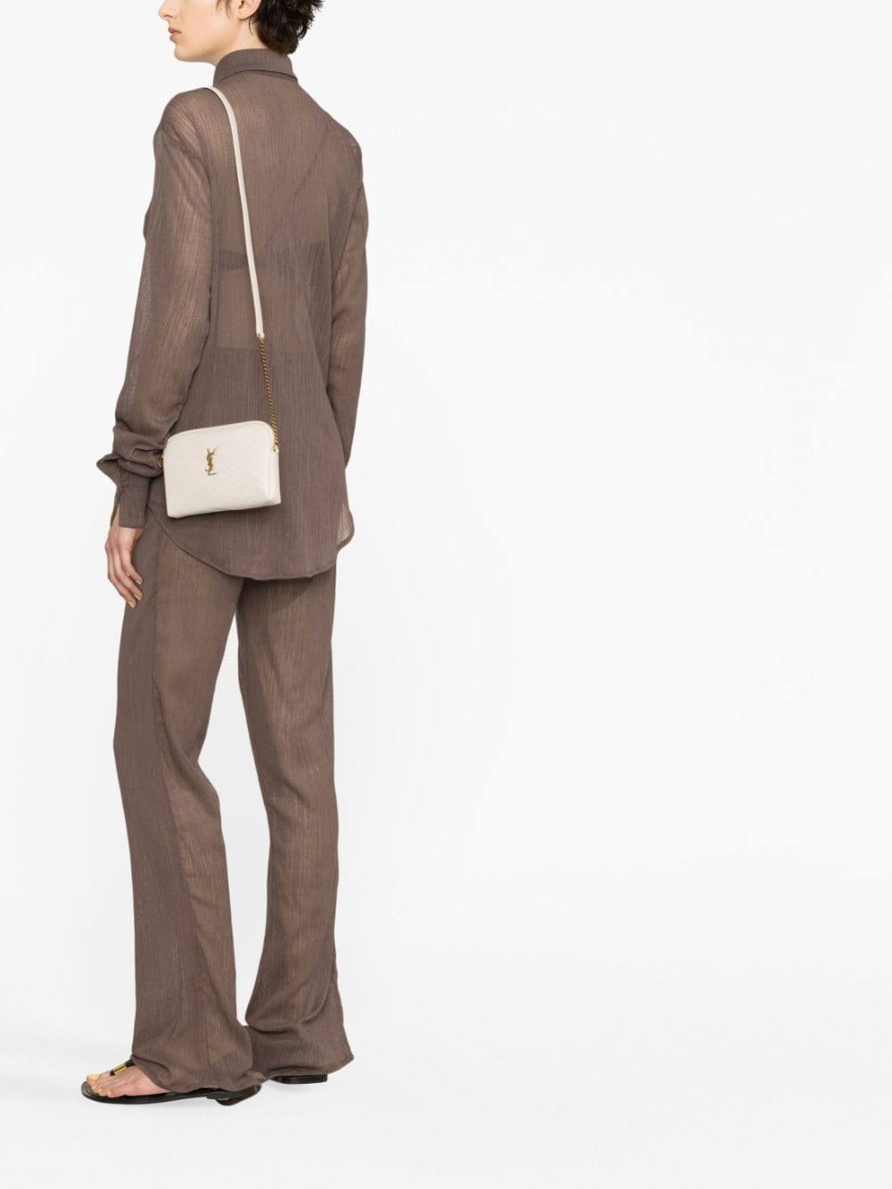 Saint Laurent Gaby quilted-leather crossbody bag