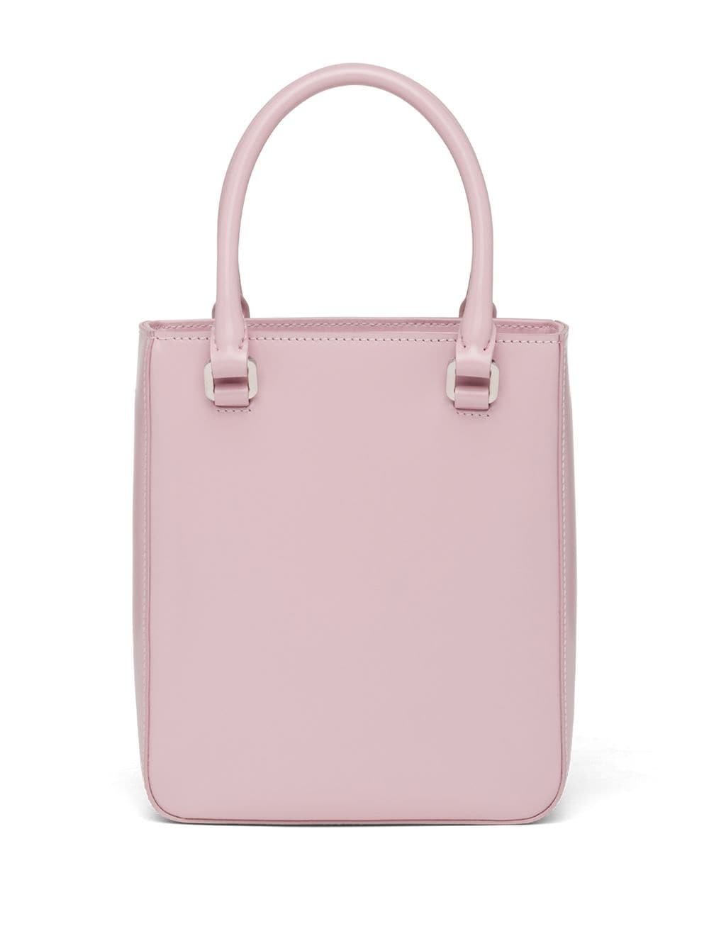 Pra*a small brushed leather tote