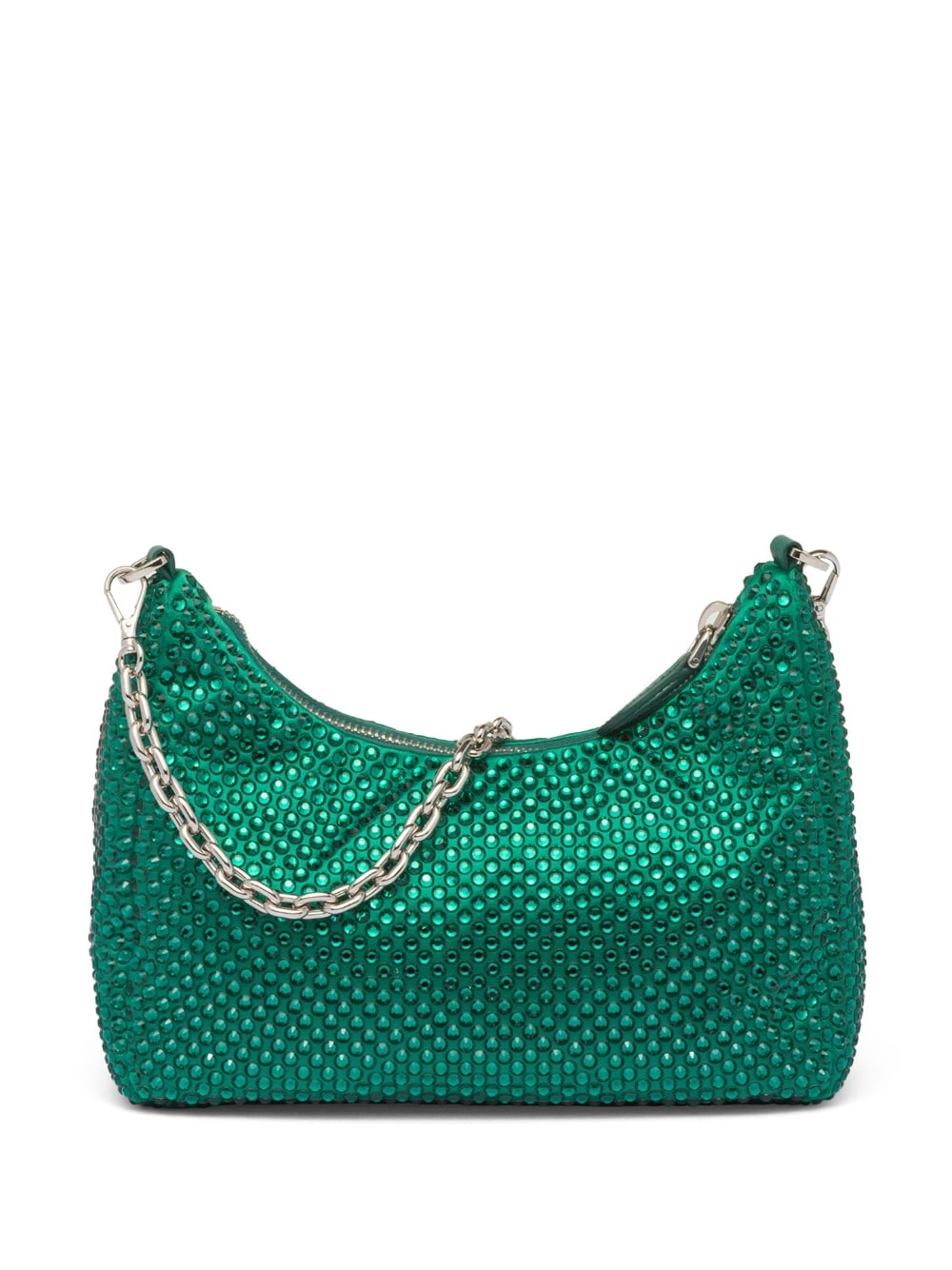 Pra*a re-edition 2005 crystal-embellished shoulder bag