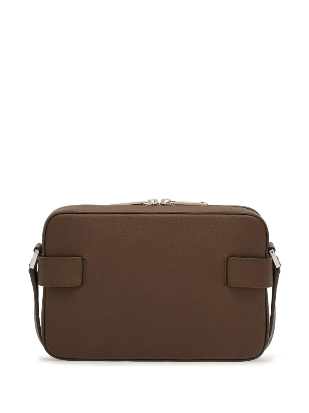 Ferragamo Gancini-buckle leather shoulder bag