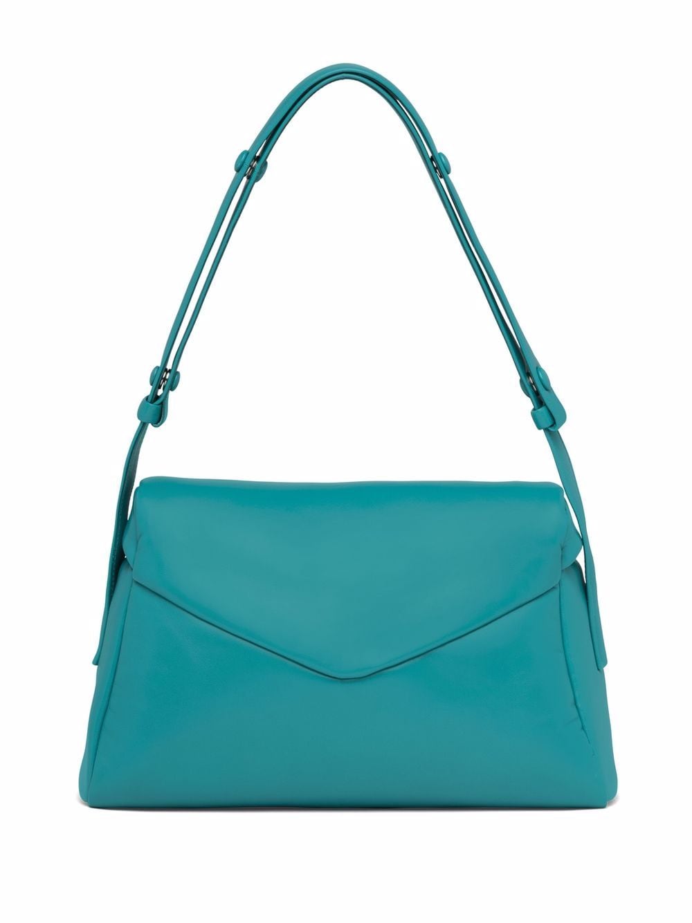 Pra*a triangle-logo shoulder bag