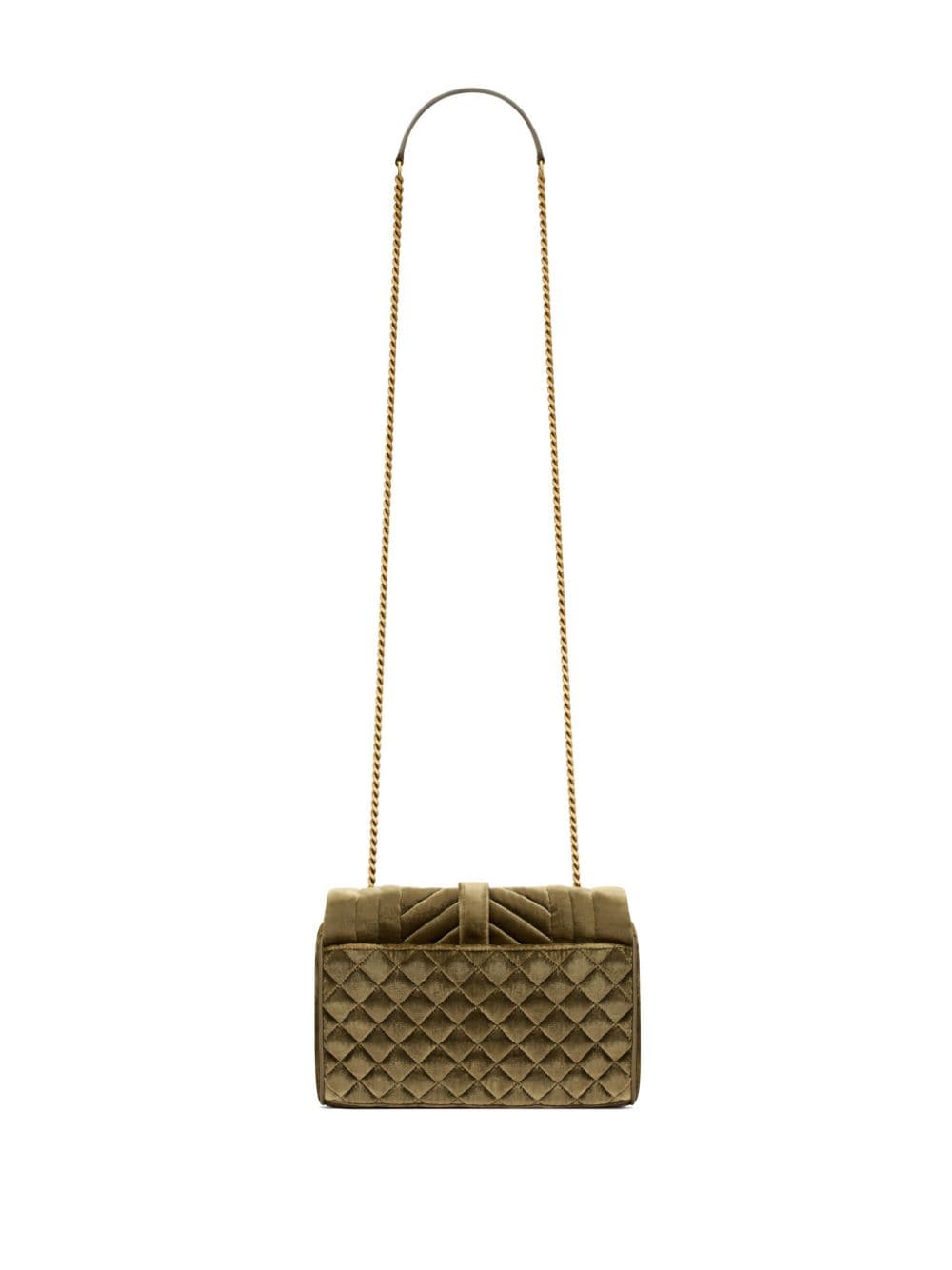 Saint Laurent small Envelope velvet shoulder bag