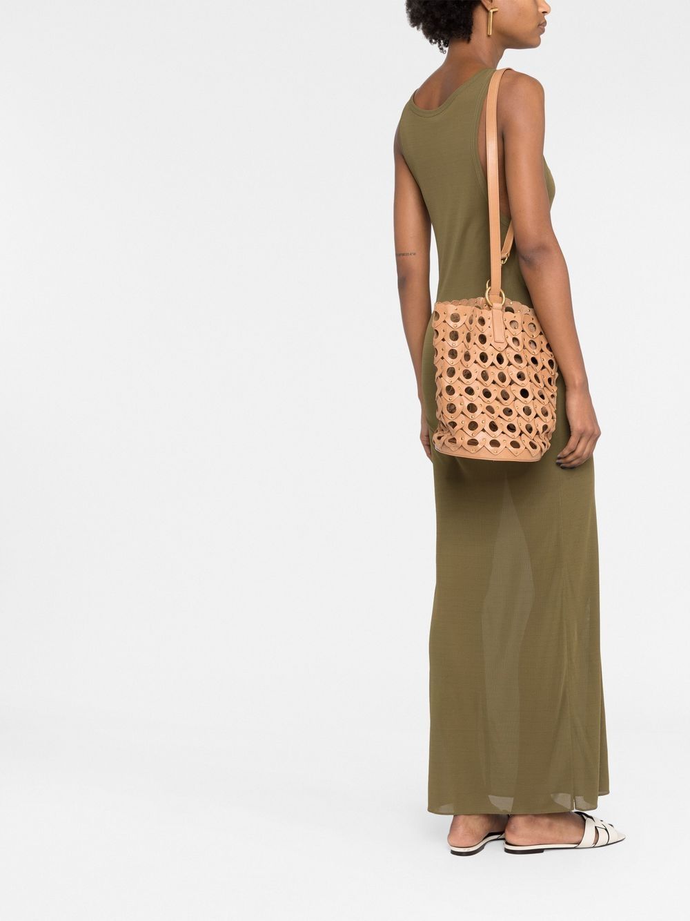 Saint Laurent Seau Coeur bucket bag