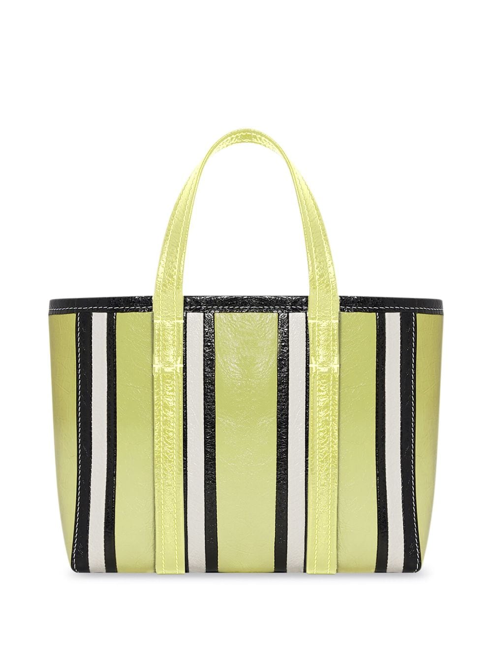 Ba*len*cia*ga barbes east-west striped shopper tote