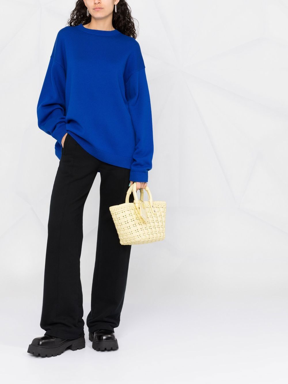 Ba*len*cia*ga xs bistro basket tote bag