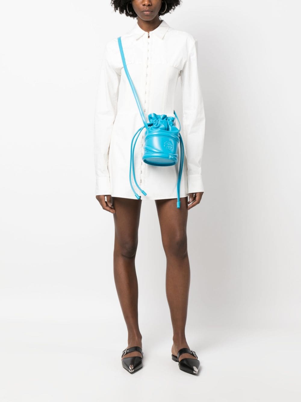 Alexander McQueen Soft-curve bucket bag