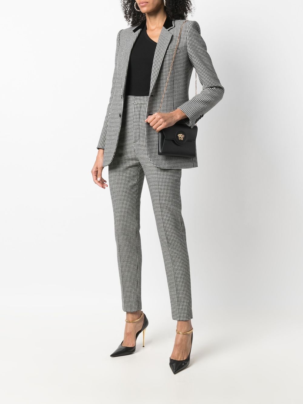 Versace Medusa-plaque leather crossbody bag