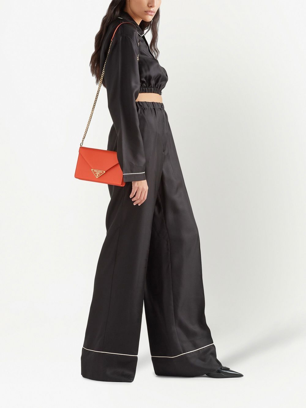 Pra*a envelope shoulder bag