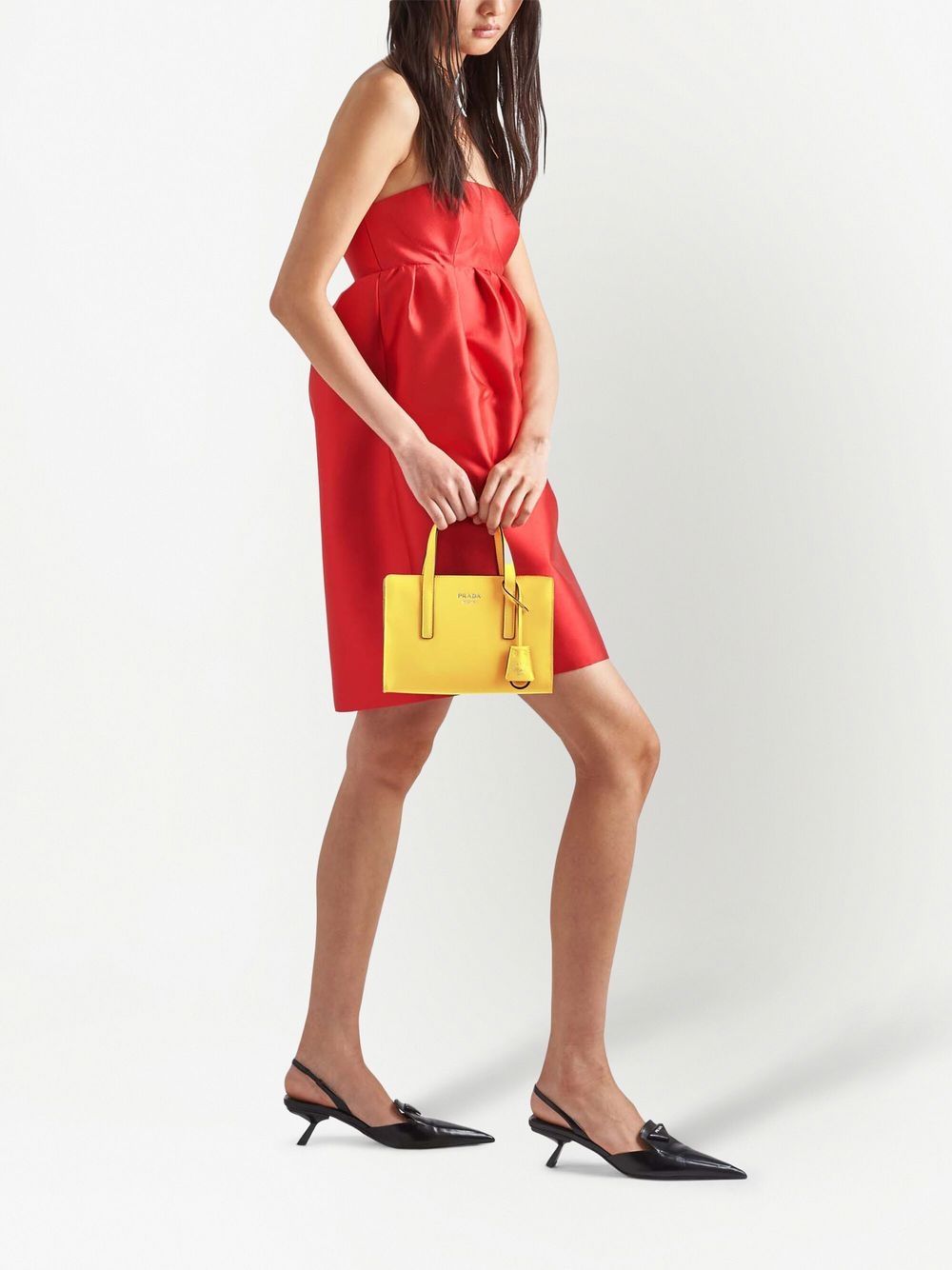 Pra*a re-edition 1995 leather mini bag