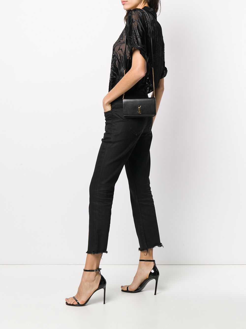 Saint Laurent Monogram phone holder