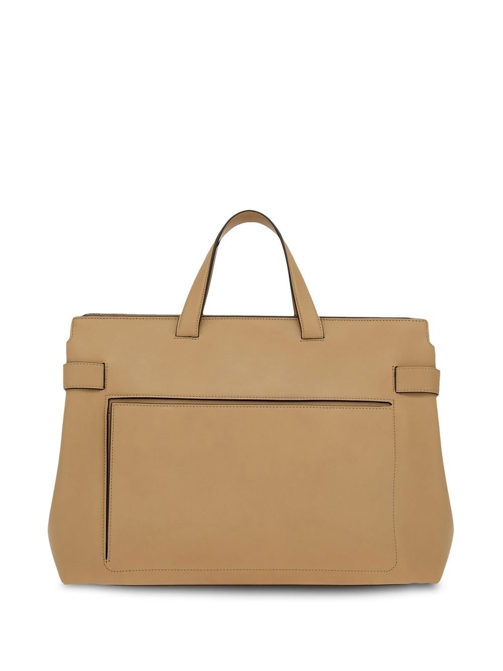 Ferragamo logo-plaque grained briefcase