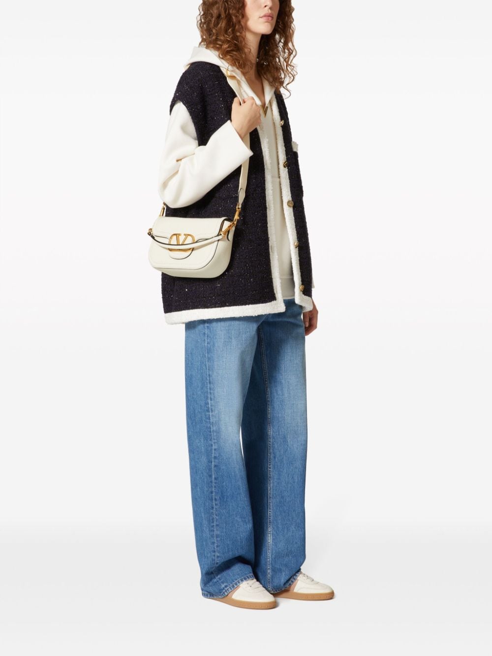 Valentino Garavani Alltime leather shoulder bag