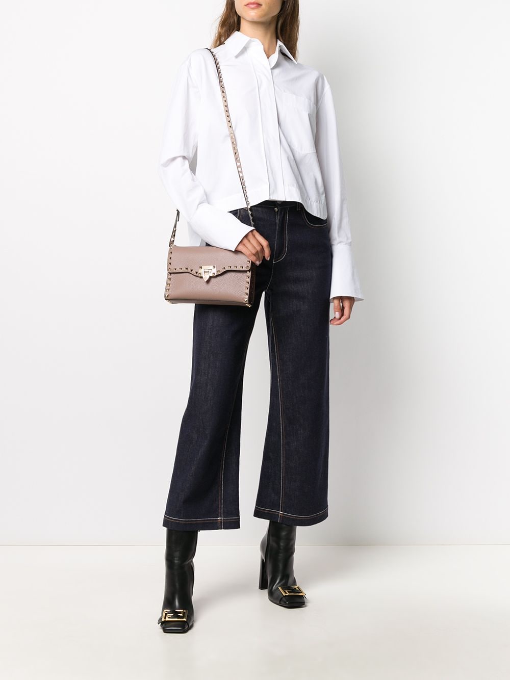 Valentino Garavani small Rockstud leather crossbody bag